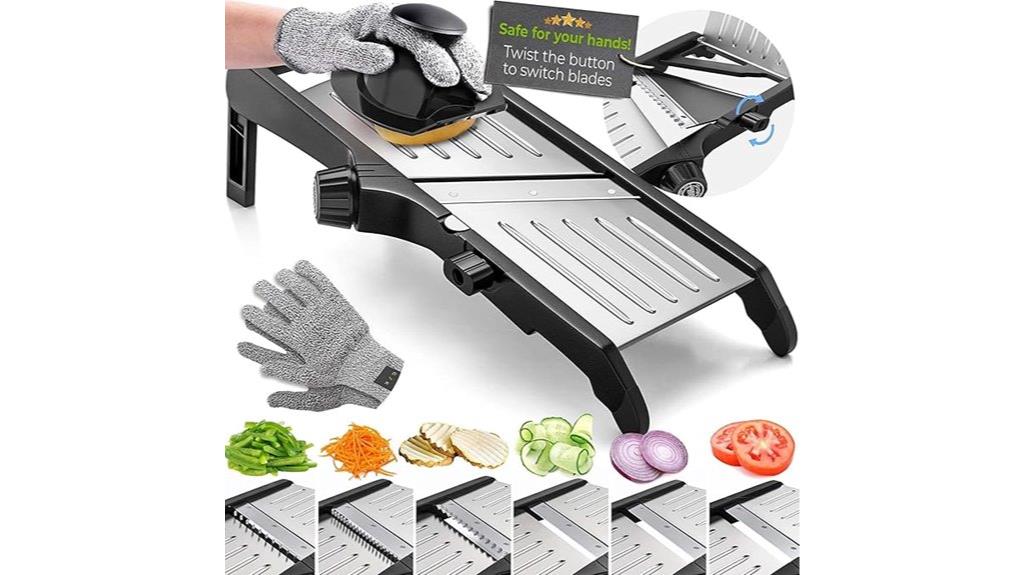 adjustable stainless steel slicer