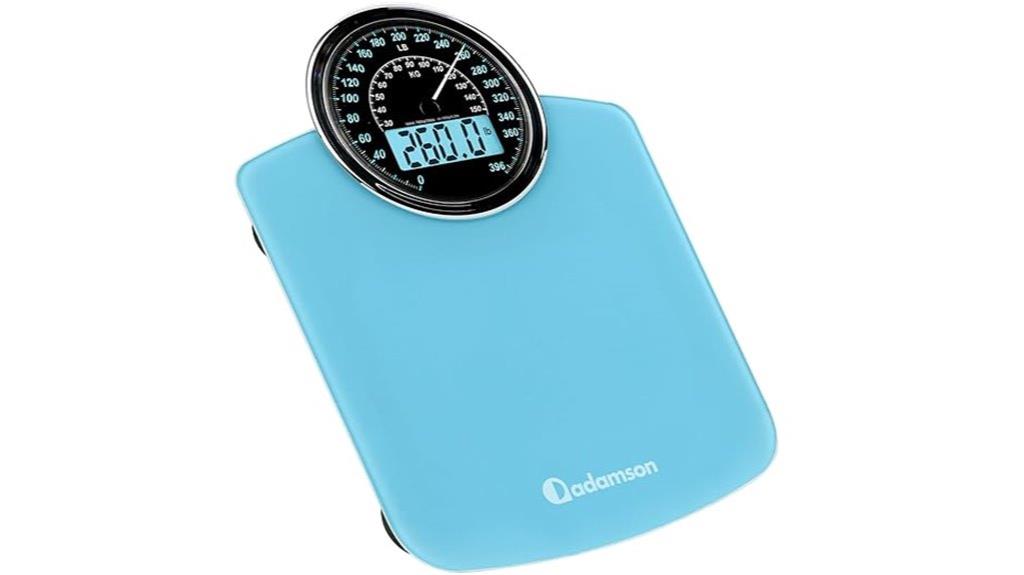 analog and digital scale