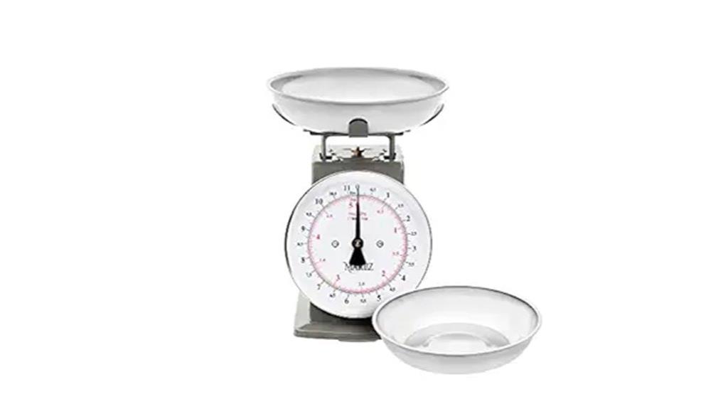 antique mechanical kitchen scale