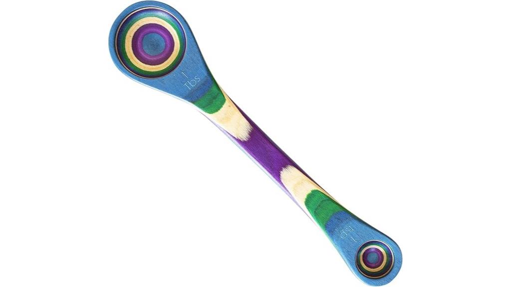bamboo measuring spoon set
