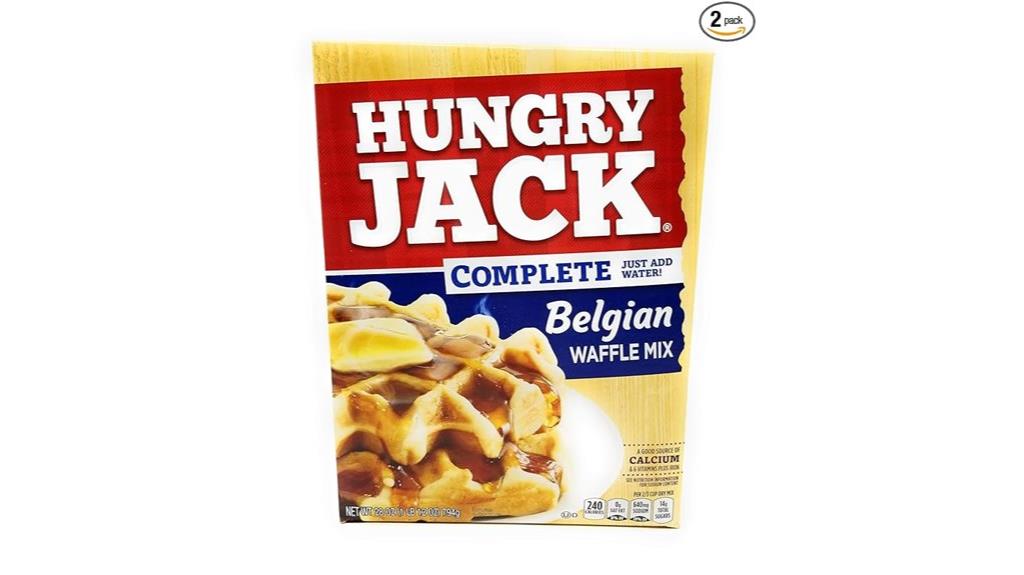 belgian waffle mix pack