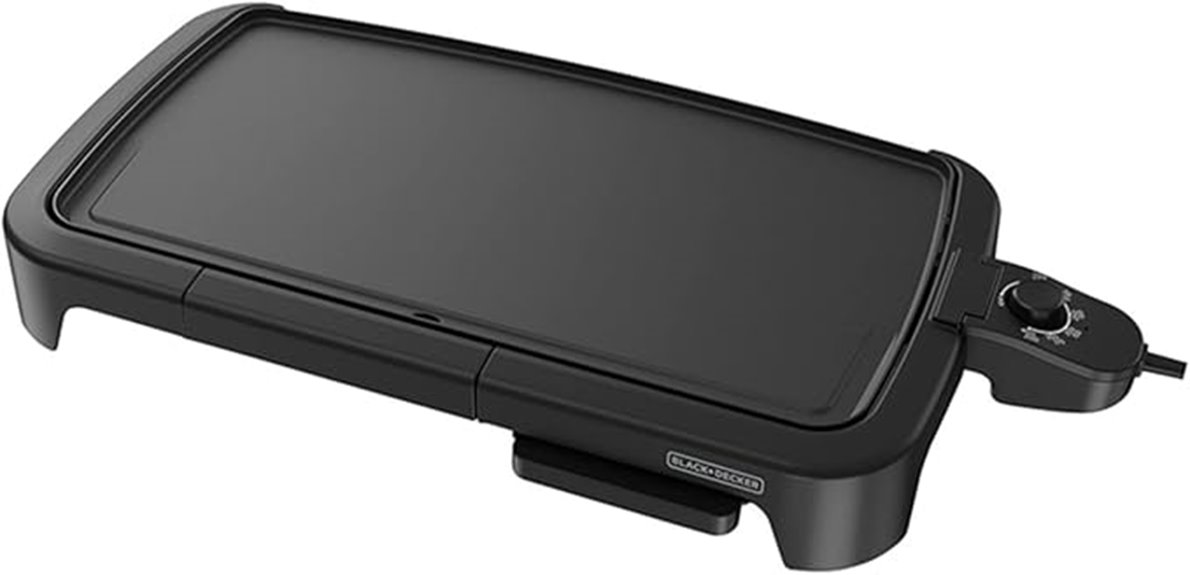 black decker electric griddle review