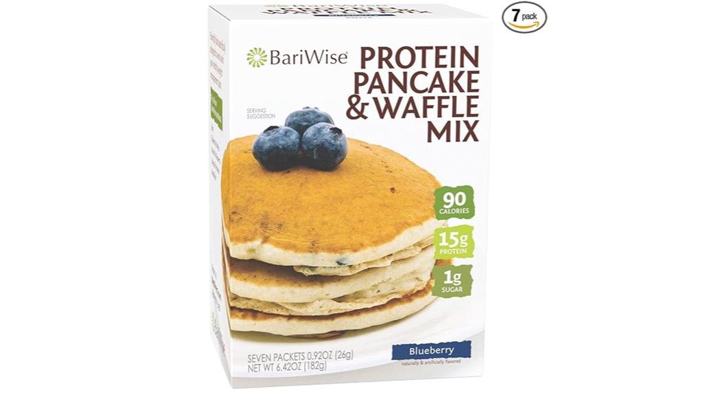blueberry protein pancake mix