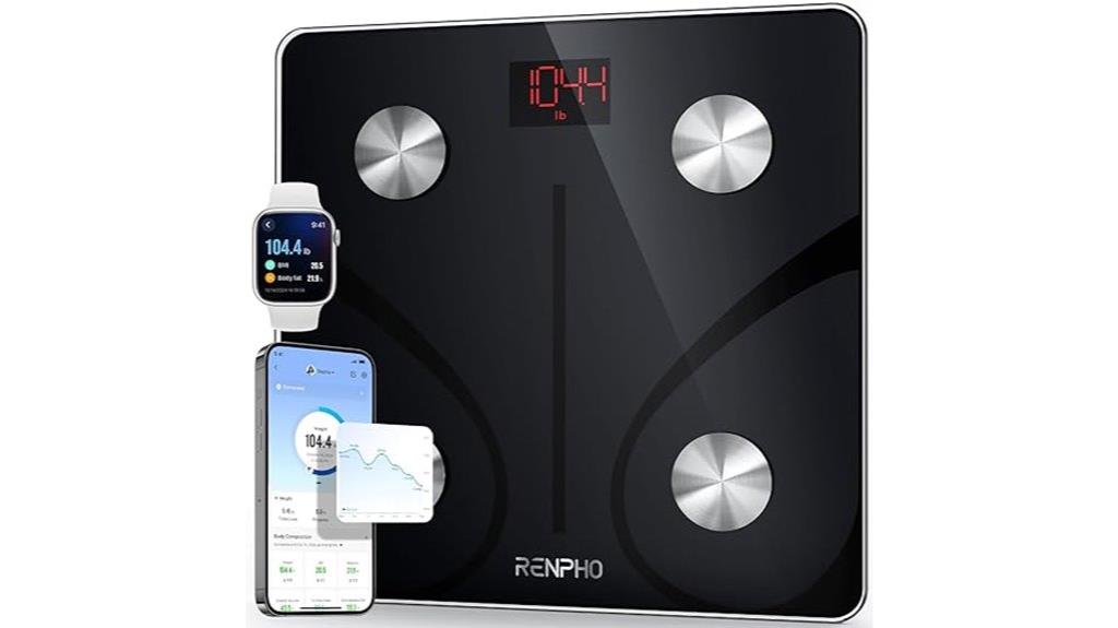 bluetooth enabled weight scale