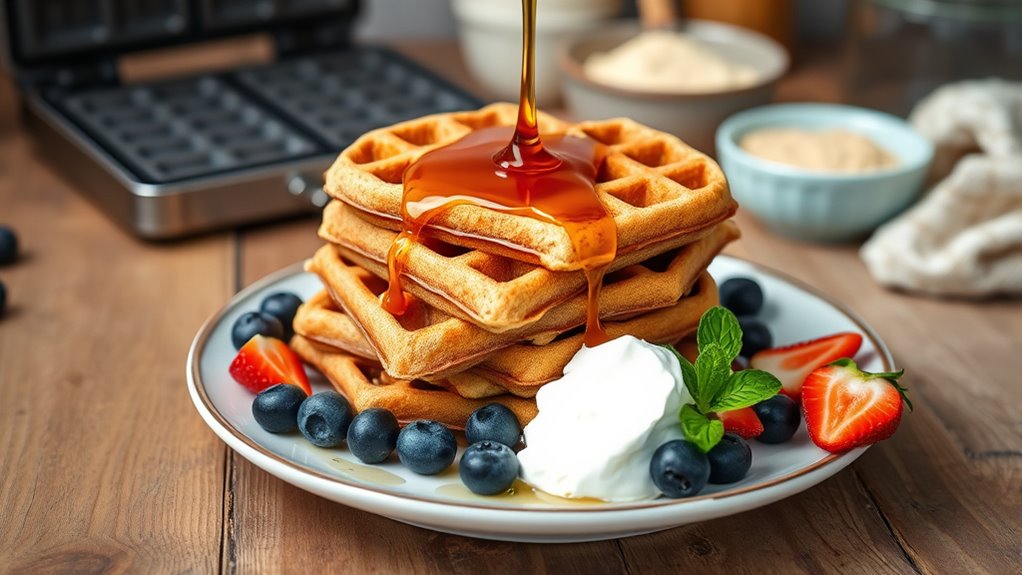 buckwheat waffle recipe details