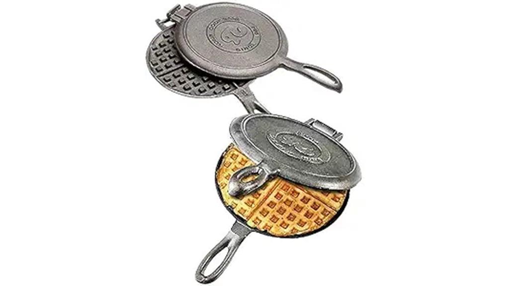 cast iron waffle irons
