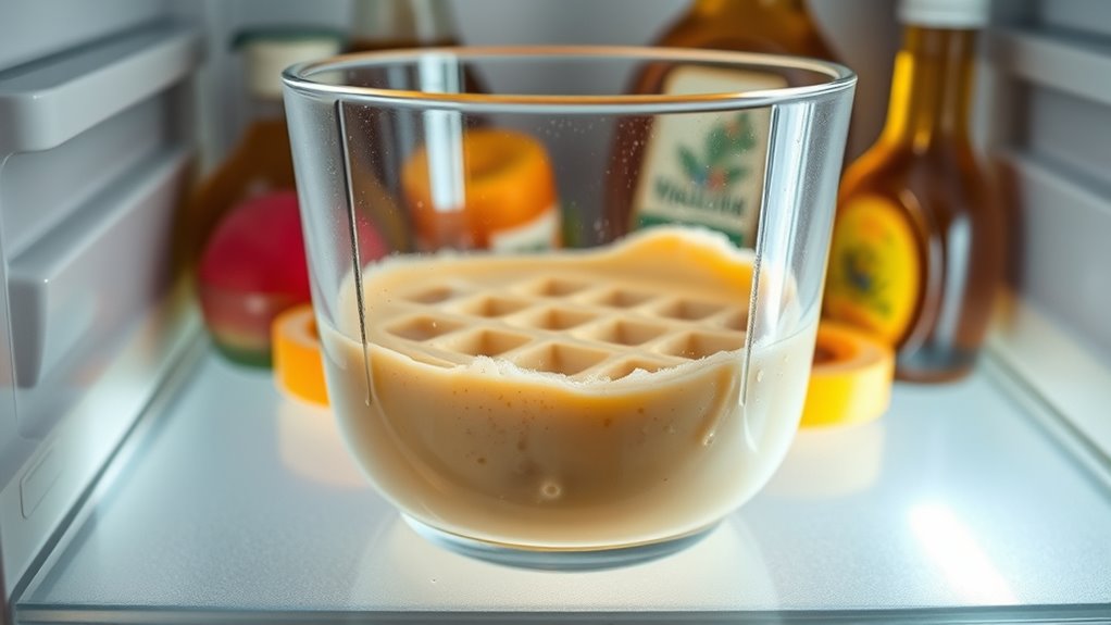 chilling impacts waffle texture