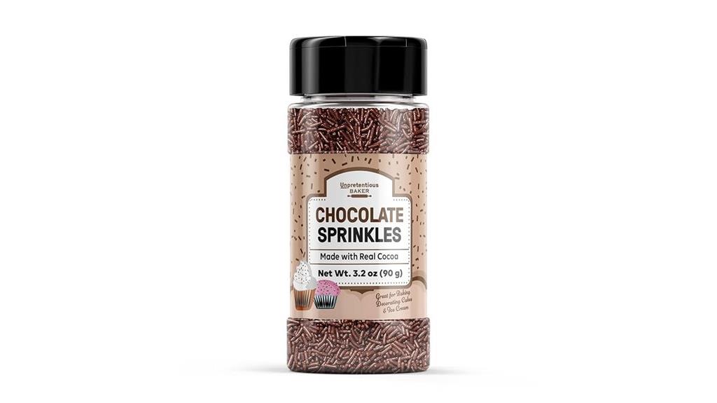 chocolate sprinkles recipe ingredients