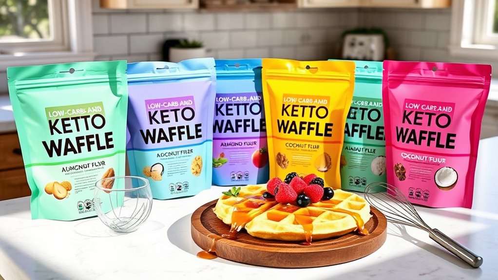 choosing keto waffle mixes