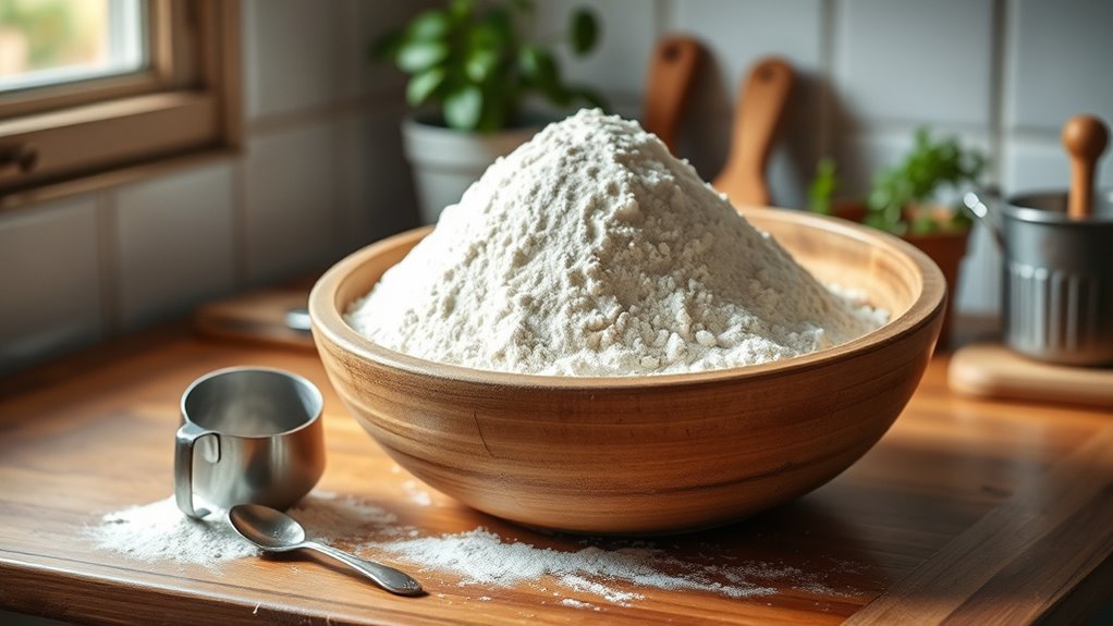 combine dry ingredients thoroughly