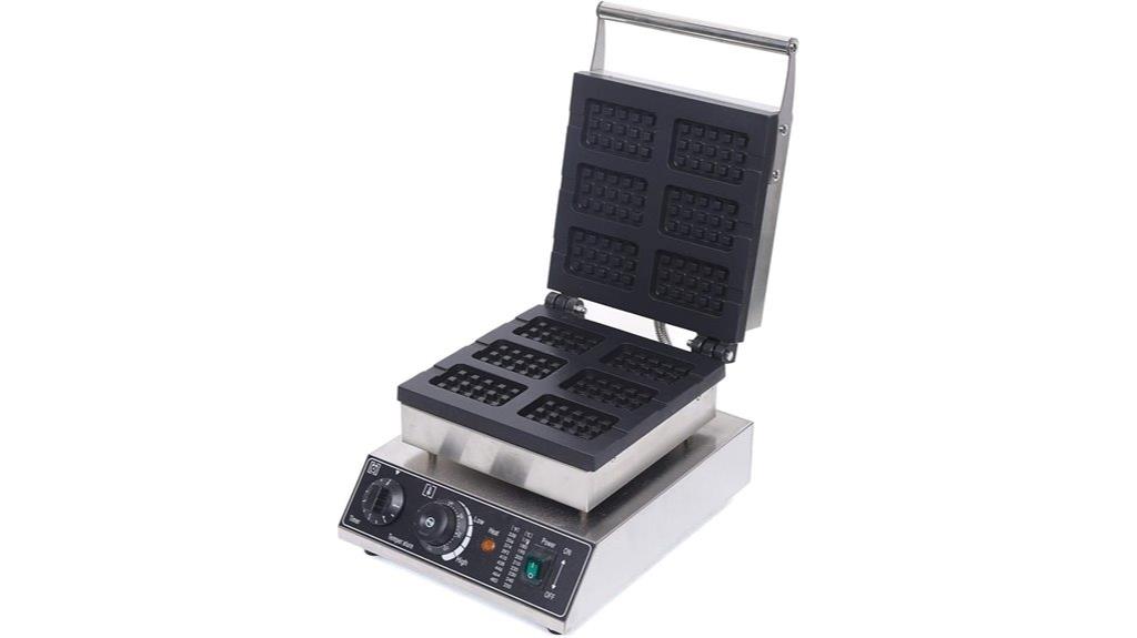 compact electric waffle maker