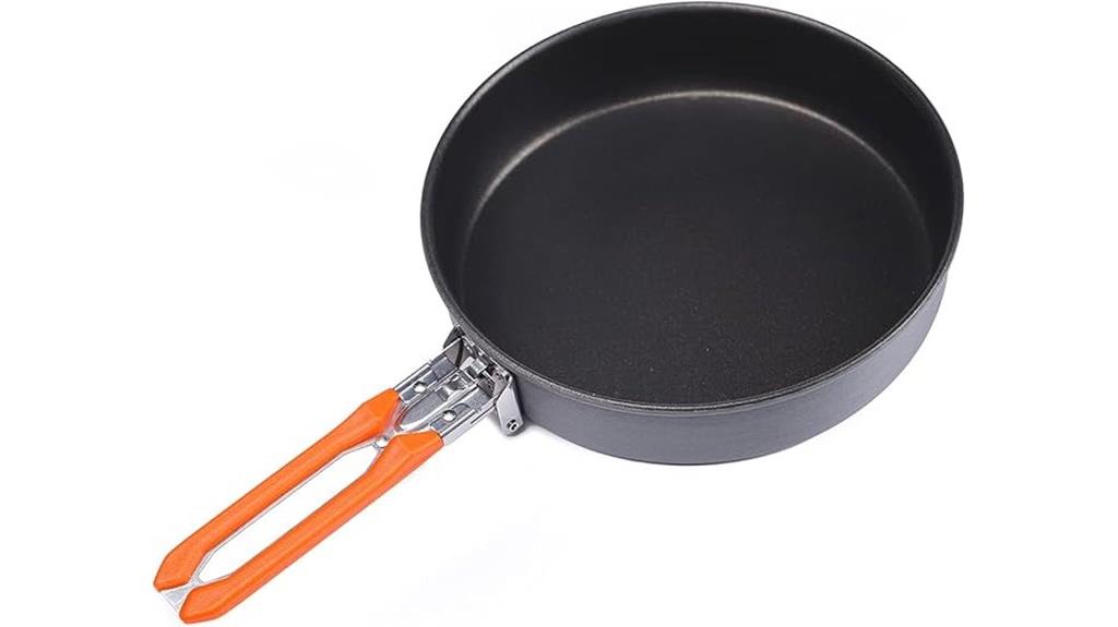 compact outdoor cooking pan