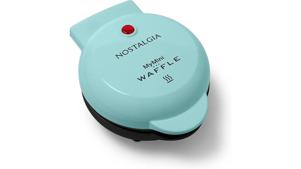 compact personal waffle maker