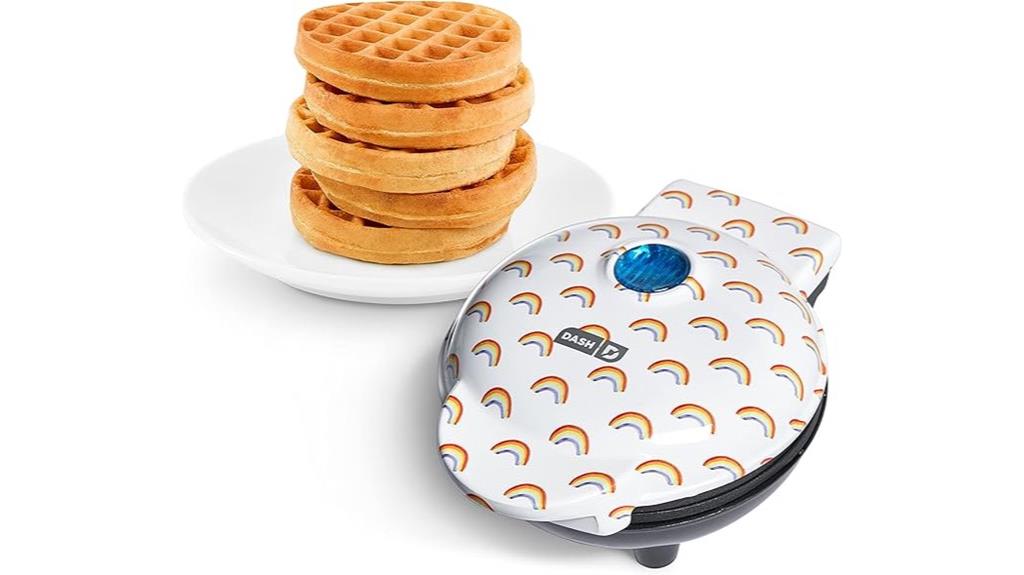 compact waffle maker appliance