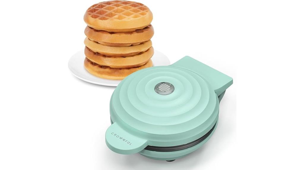 compact waffle maker appliance