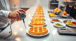 consistency in waffle production