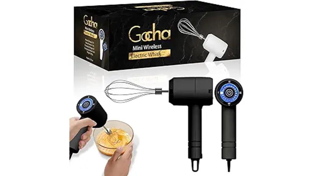 cordless electric whisk mixer