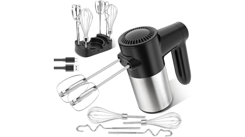 cordless mixer with attachments