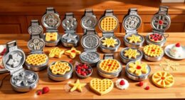 creative electric waffle cutters