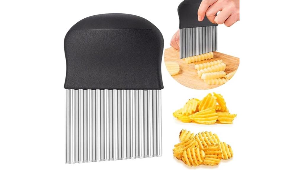 crinkle cutter fry slicer