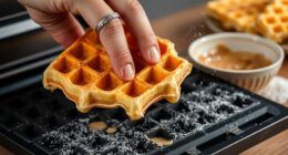 crispy waffle texture improvements