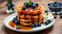 delicious blueberry breakfast treat