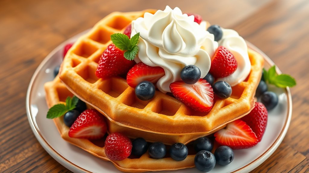 delicious toppings for waffles