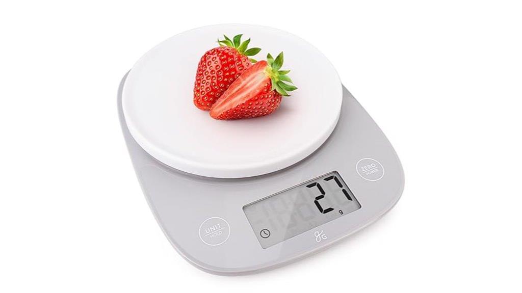 digital kitchen scale display