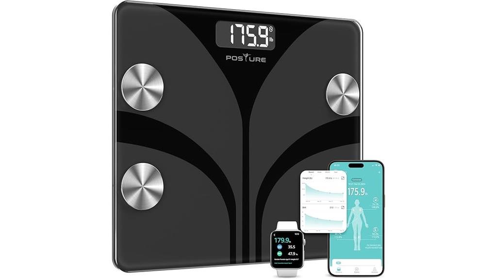 digital smart bathroom scale
