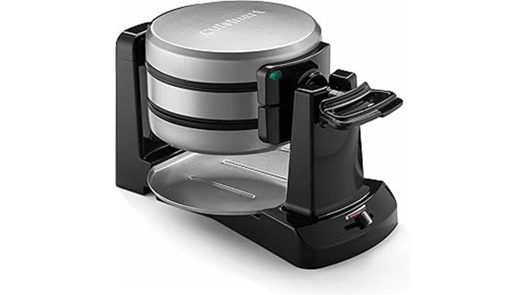 double flip waffle maker
