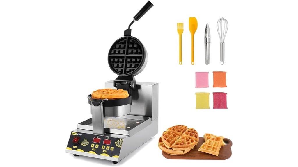 dyna living waffle maker features