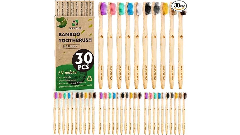 eco friendly bamboo toothbrushes bulk