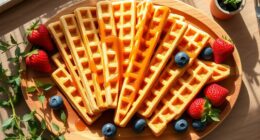 eco friendly waffle stick snacks