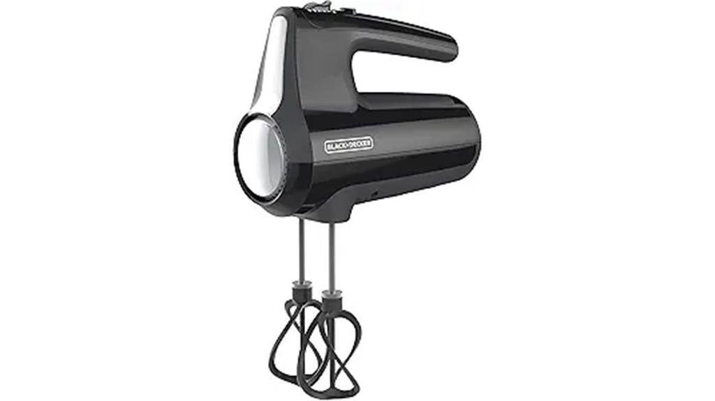 electric hand mixer five speeds