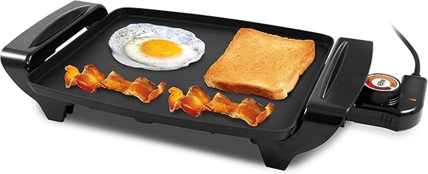 elite gourmet electric griddle