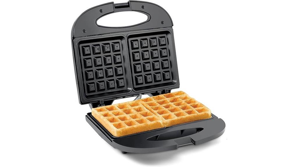 elite non stick waffle maker