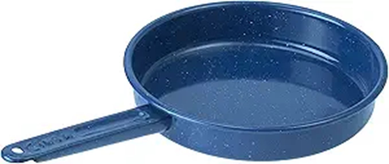 enamelware frying pan camping