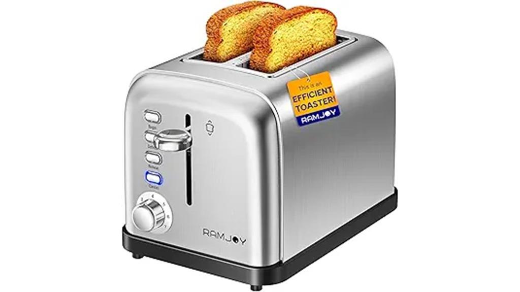 extra wide toaster slots
