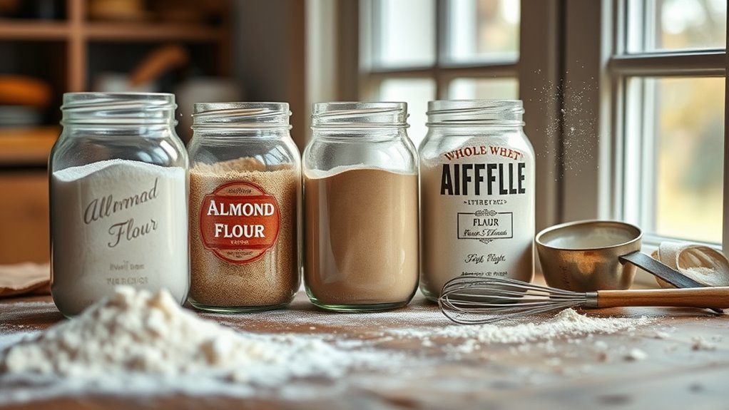 flour selection for waffles