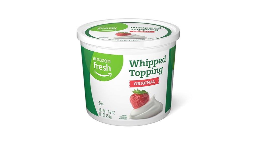 frozen whipped topping available