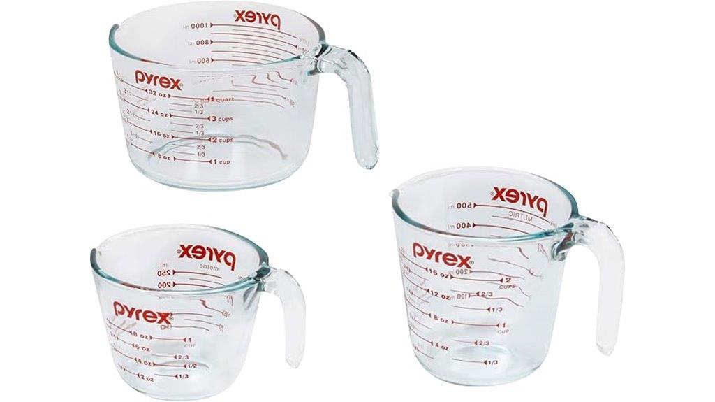 glass measuring cups set