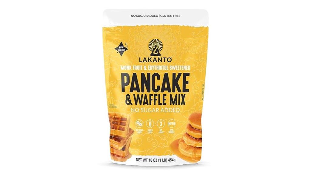 gluten free keto pancake mix