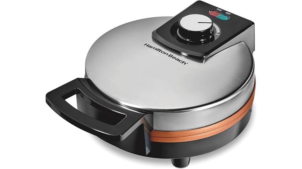 hamilton beach waffle maker