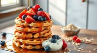 healthy waffle recipe ideas
