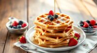 healthy waffle recipe ideas