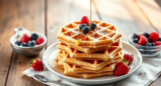 healthy waffle recipe ideas