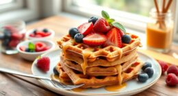 healthy waffles for diabetics