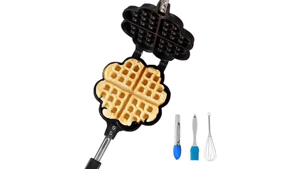 heart shaped waffle maker
