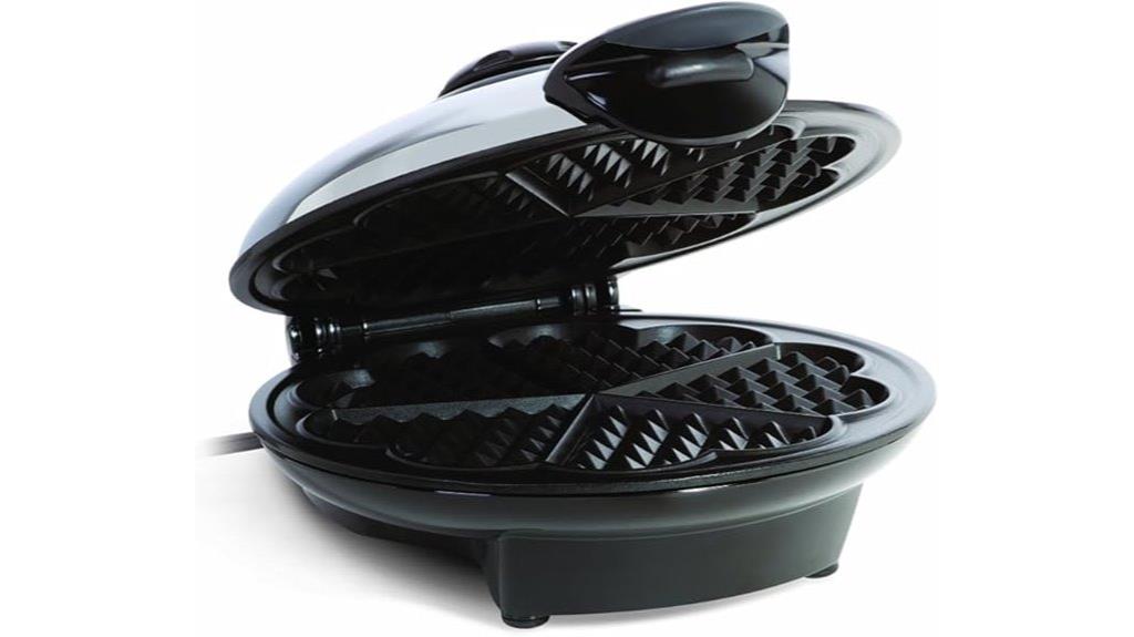 heart shaped waffle maker