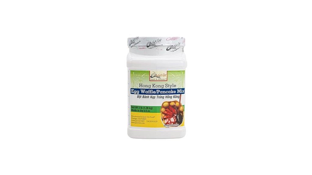 hong kong egg waffle mix